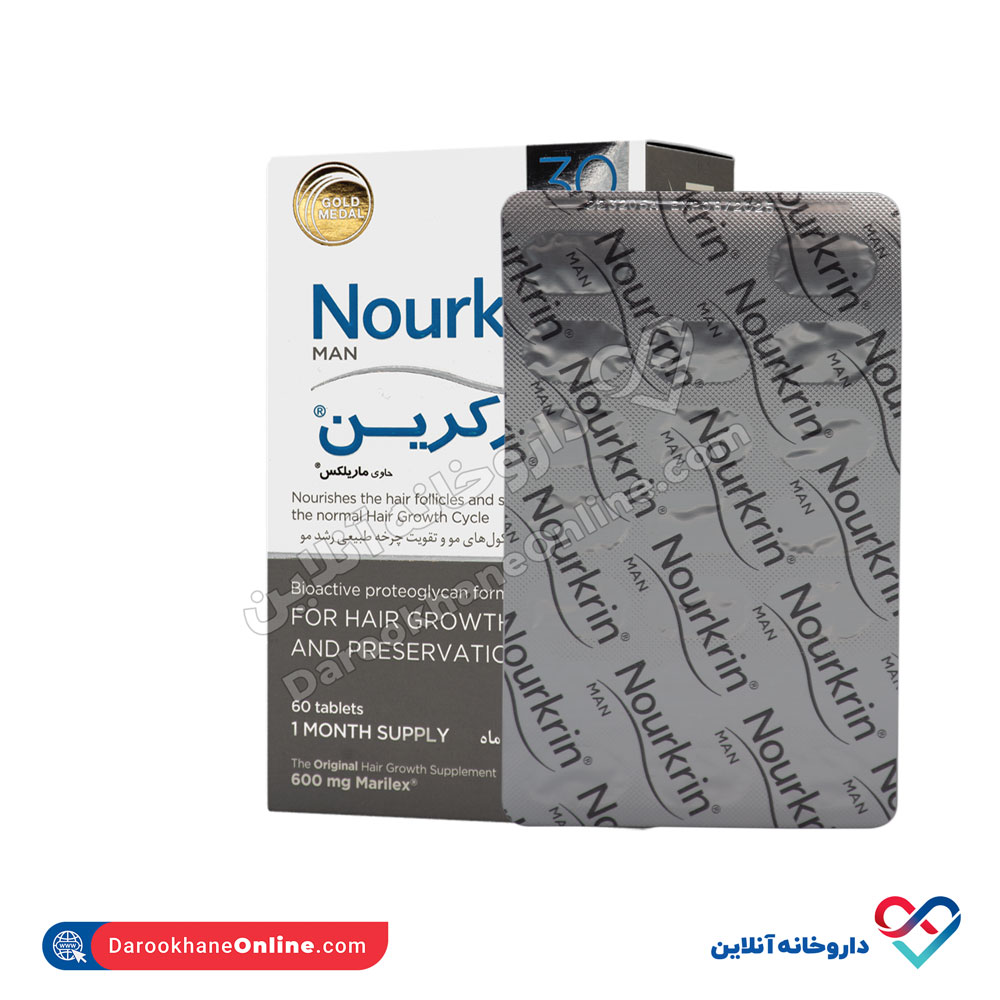 تصویر قرص نورکرین آقایان فارما مدیکو 60 عددی